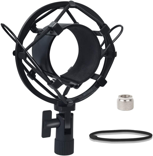 NATE Studio Microphone Metal Shock Mount Premium with Foam for Condenser