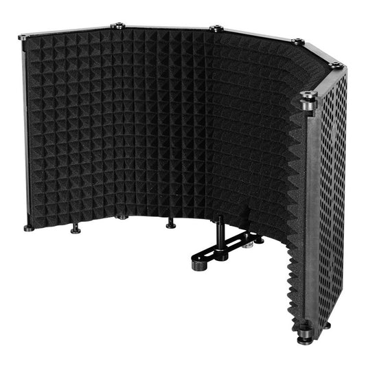 NATE Studio Isolation Shield 5 Panel Metal Pro Foldable for Recording Microphone 